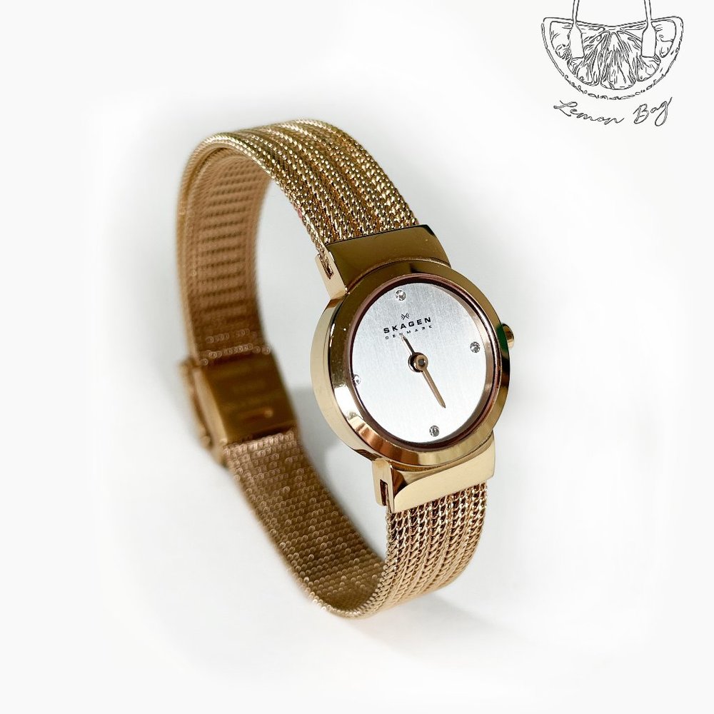 Skagen Rose Gold Stainless Steel Watch - Picture 2 of 5